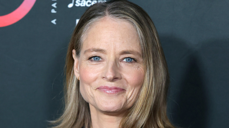 Jodie Foster on the red carpet