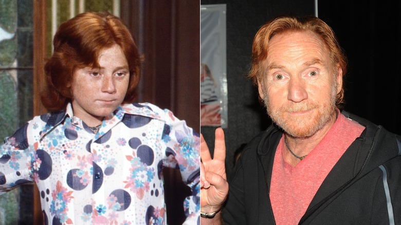 Danny Bonaduce younger, left, and older, right