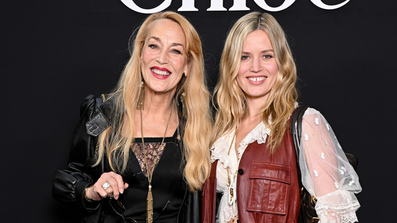 Jerry Hall's daughter Georgia May Jagger Chloe event