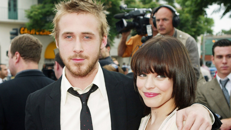 Ryan Gosling and Rachel McAdams at the premiere of The Notebook
