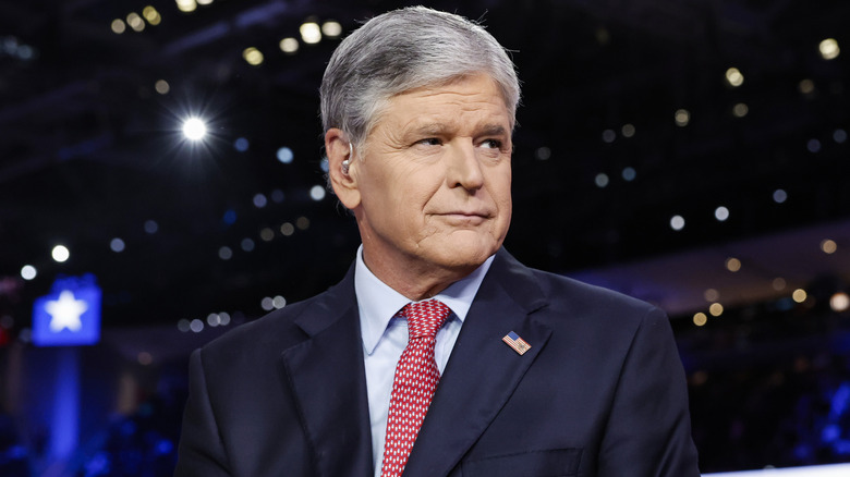 Sean Hannity glancing sideways