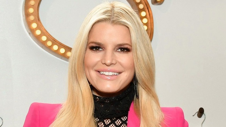 Jessica Simpson smiling
