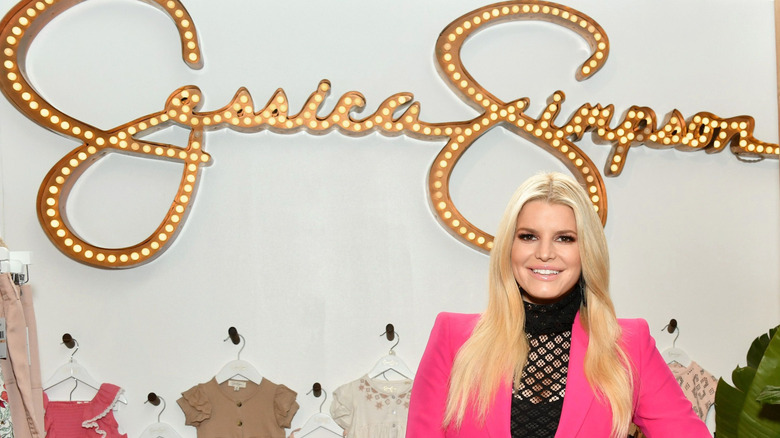 Jessica Simpson smiling