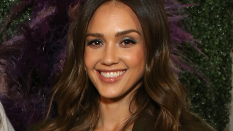 Jessica Alba smiling