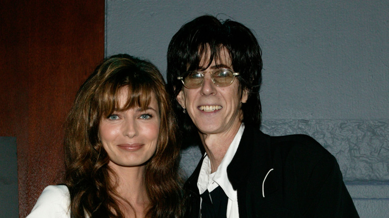 Ric Ocasek and Paulina Porizkova