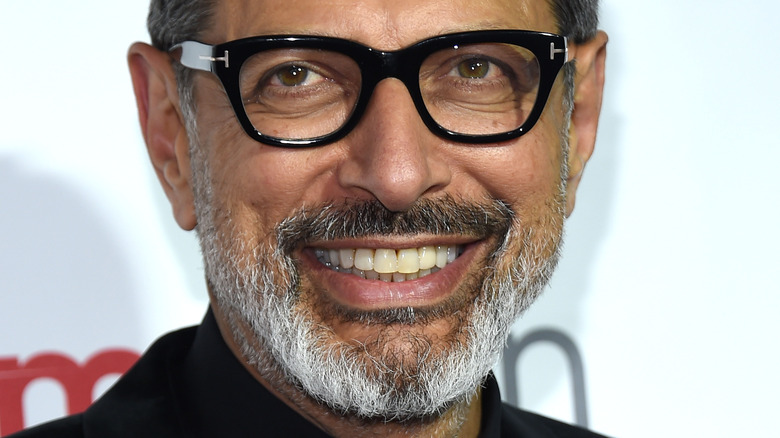 Jeff Goldblum smiling