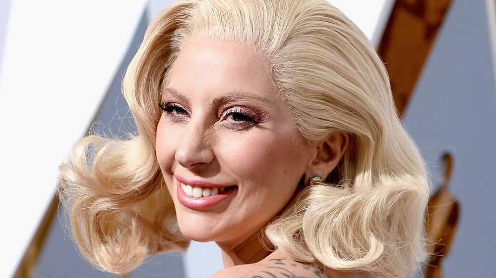 Lady Gaga on red carpet