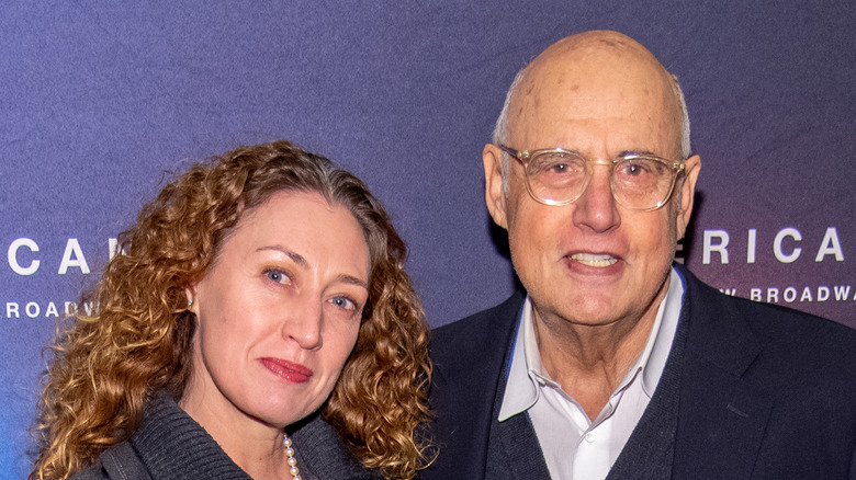Jeffrey Tambor and his daughter Molly Tambor smiling