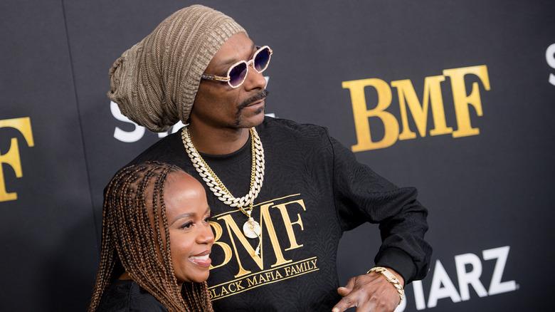 Snoop Dogg and his wife Shante Broadus