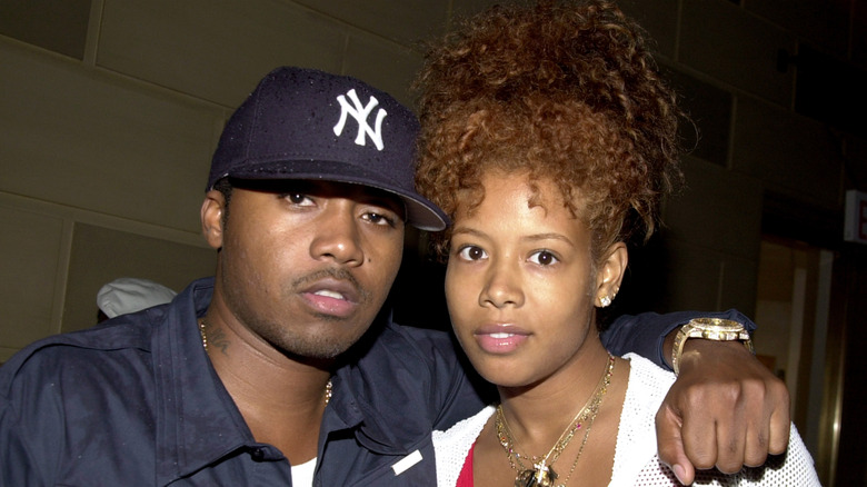 Nas and Kelis backstage