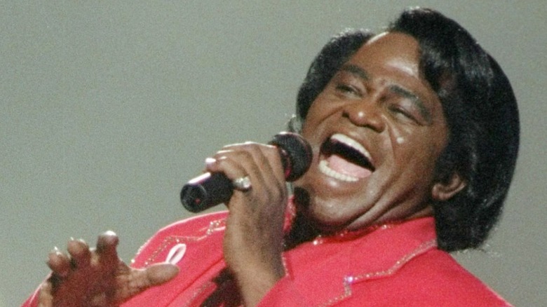 James Brown singing