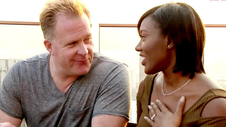 Chris Thieneman and Nikki Cooper speaking on 90 Day Fiance