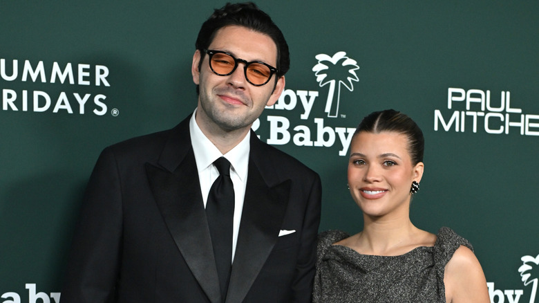 Ellott Grainge photographed with wife Sofia Richie