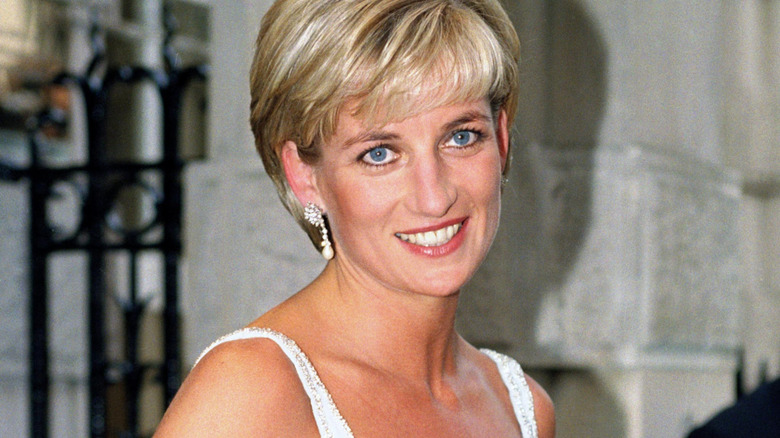 Princess Diana smiling