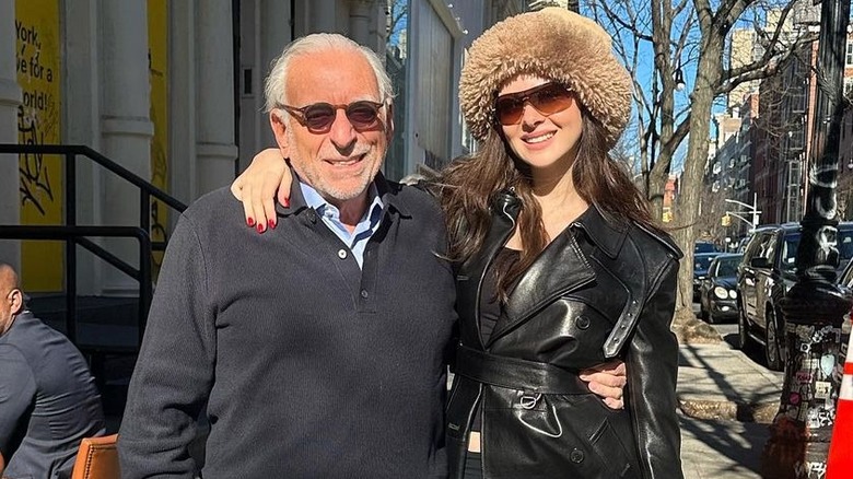 Nicola Peltz with her dad Nelson Peltz