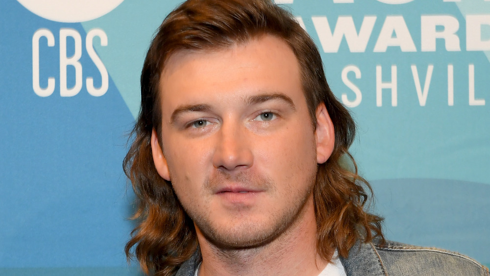 Morgan Wallen poses at an event