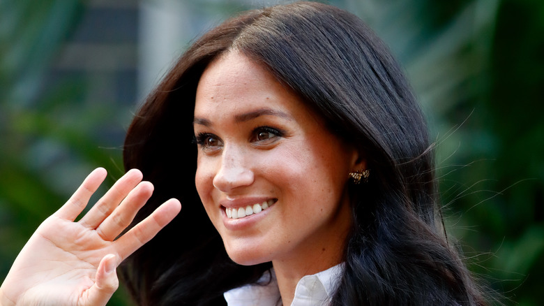 Meghan Markle smiling