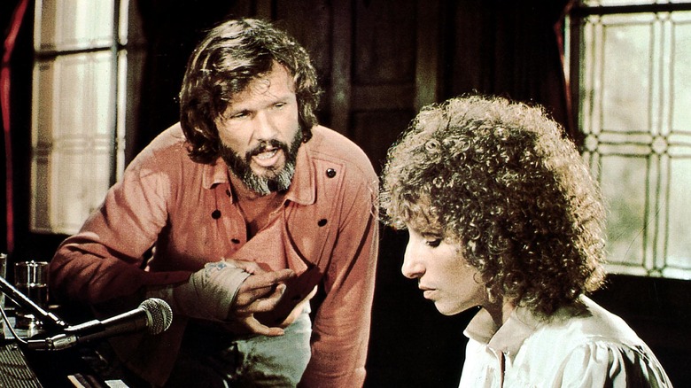 Kris Kristofferson and Barbra Streisand in A Star Is Born