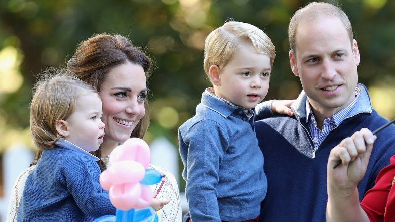 Princess Charlotte Kate Middleton Prince George Prince William