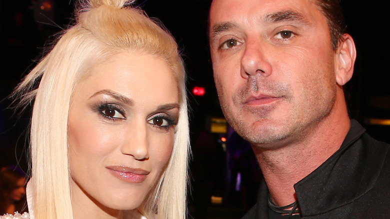 gwen stefani and gavin rossdale posing together