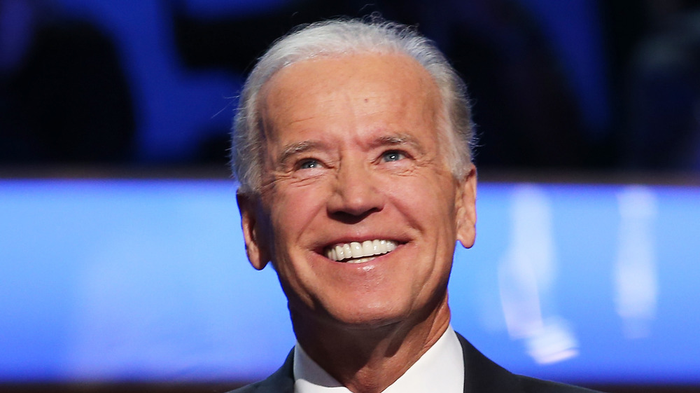 Joe Biden smiling