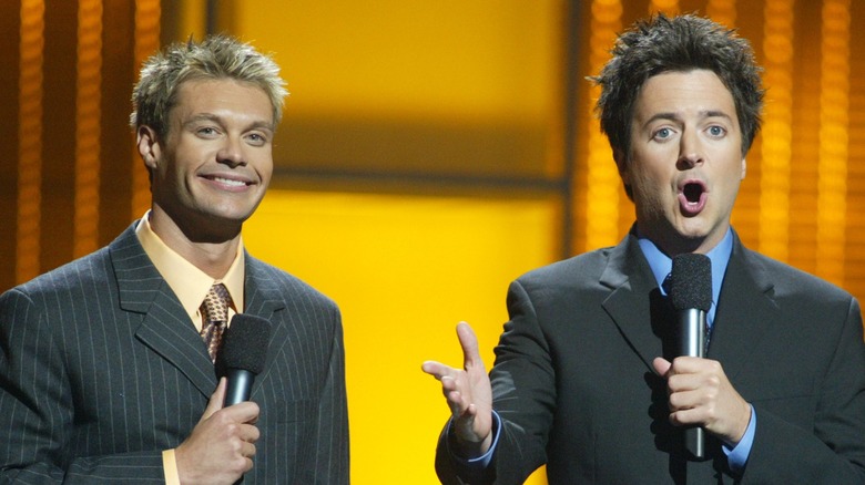 Ryan Seacrest with Brian Dunkleman