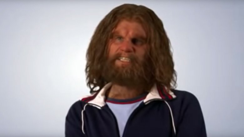 John Lehr as the GEICO caveman