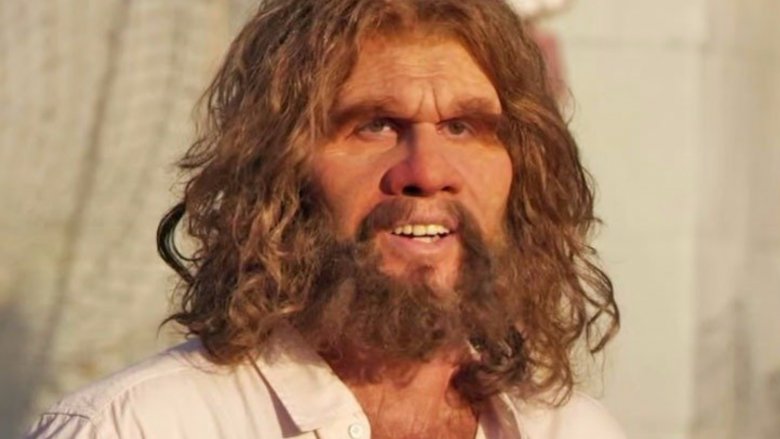 John Lehr as the GEICO caveman