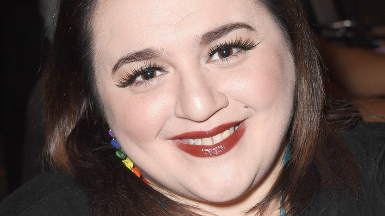 Nikki Blonsky smiling