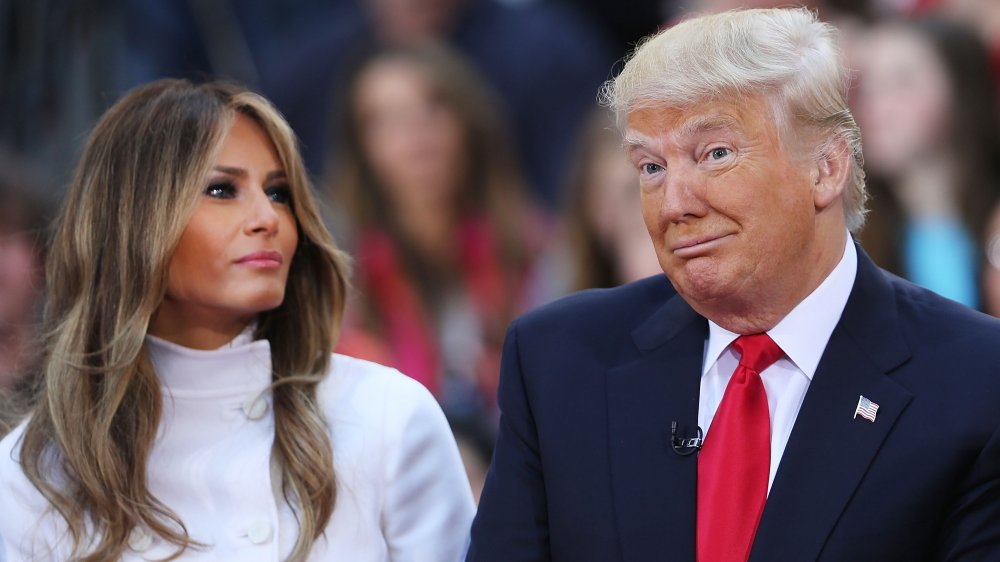 Melania and Donald Trump 