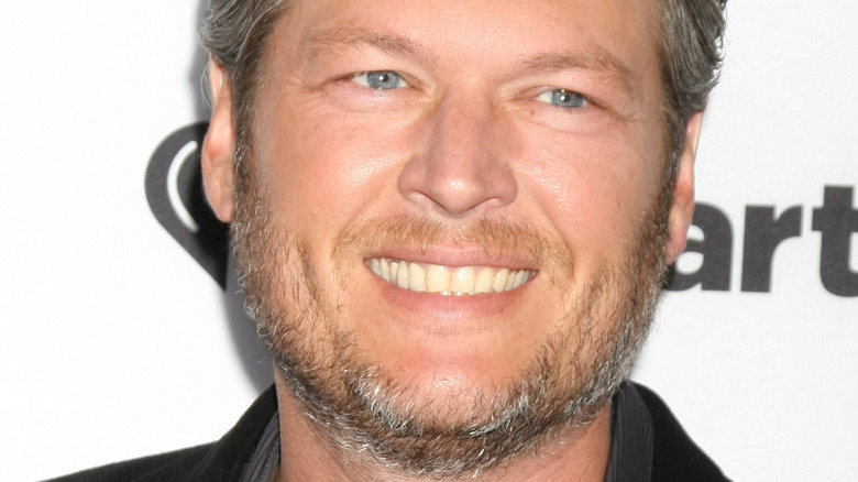 Blake Shelton smiling