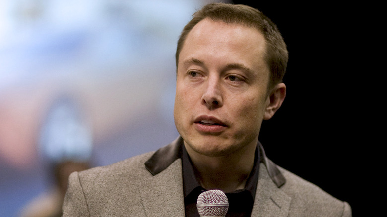 Elon Musk speaking