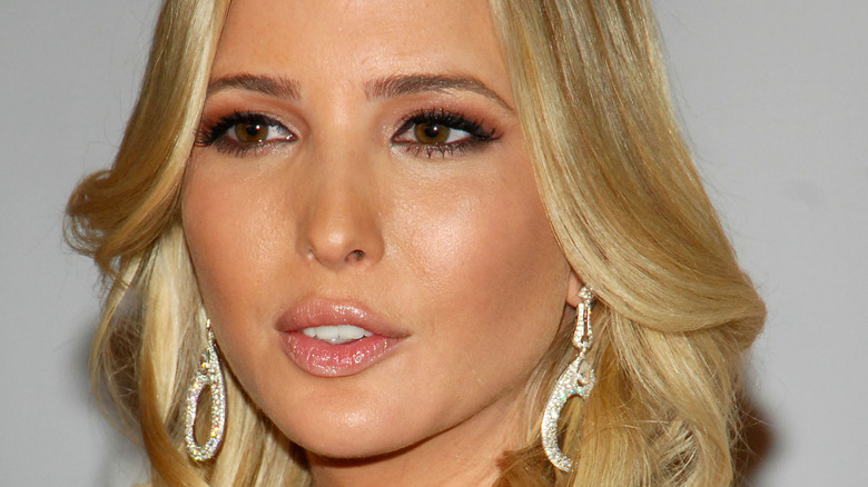 Ivanka Trump looking away from the camera