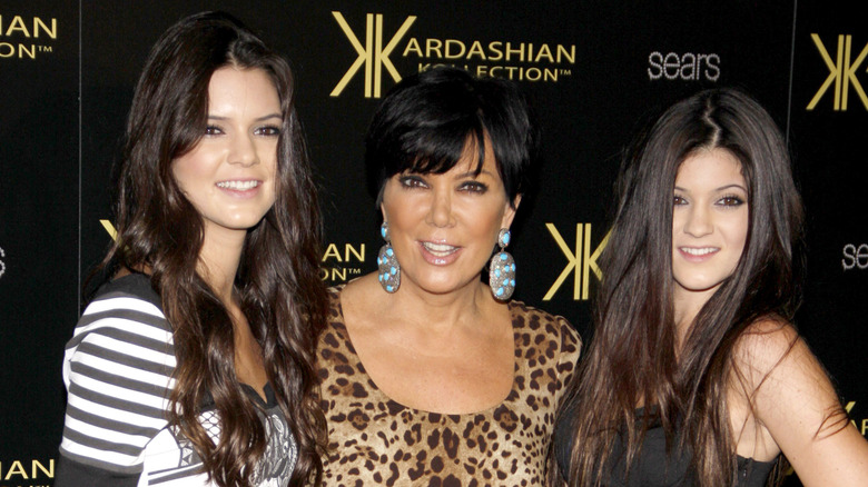 The Kardashian Jenner family in the 1990s