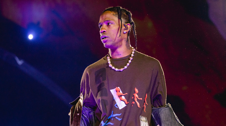 Travis Scott on stage