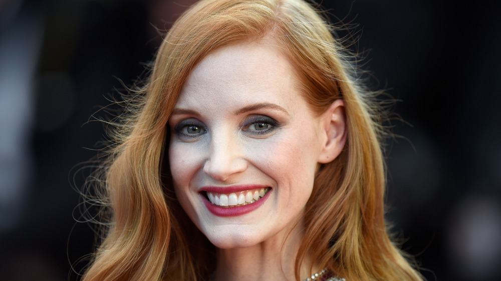 Jessica Chastain smiling
