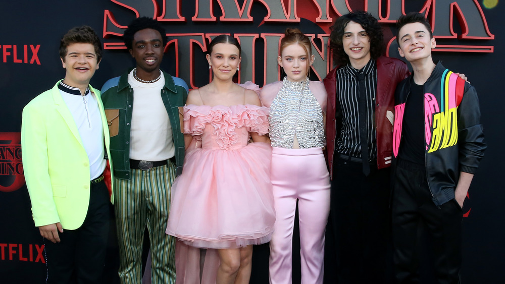 The Stranger Things cast at the Season 3 premiere