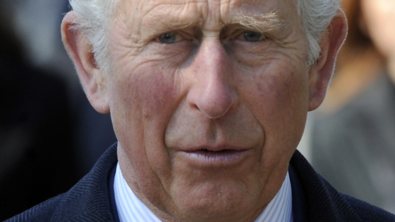 Prince Charles with a neutral expression