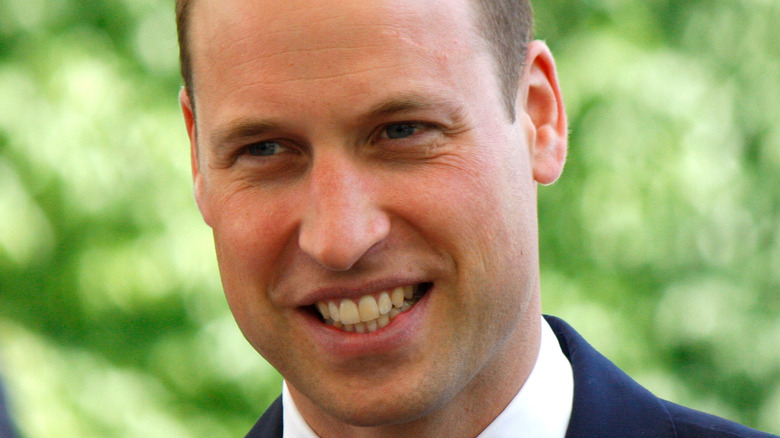 Prince William smiling