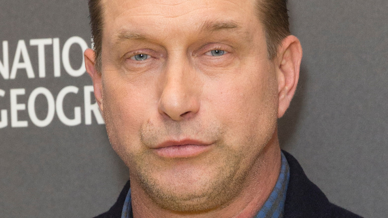 Stephen Baldwin poses in 2018