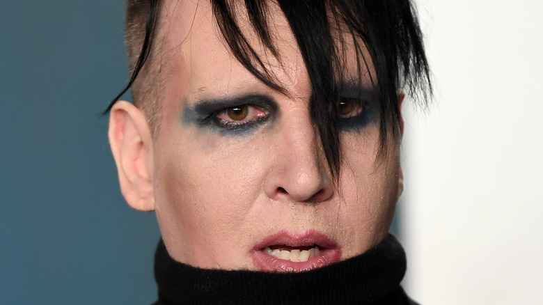 Marilyn Manson in February 2020.