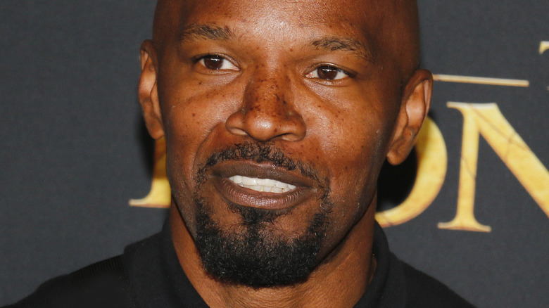 Jamie Foxx on the red carpet 
