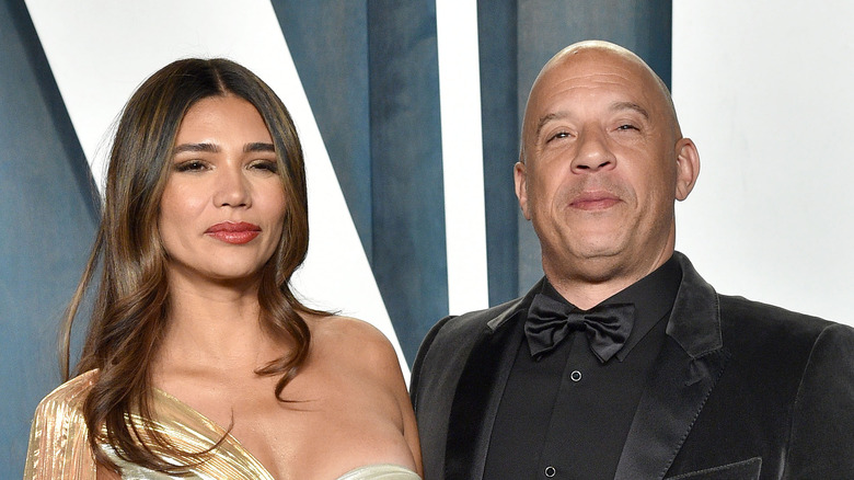 Vin Diesel and Paloma Jimenez smiling