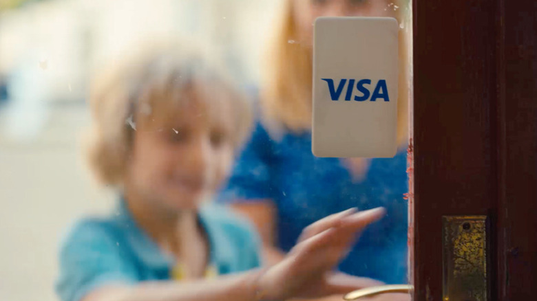 A screenshot from Visa's new 2021 commercial