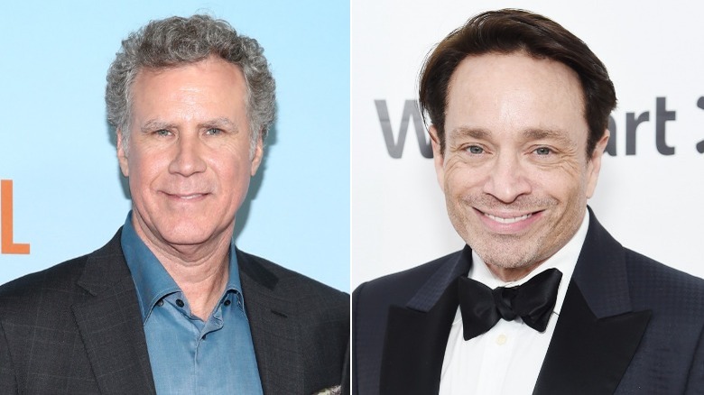 Will Ferrell and Chris Kattan side by side