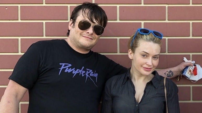 Edward Furlong and Monica Keena smiling together