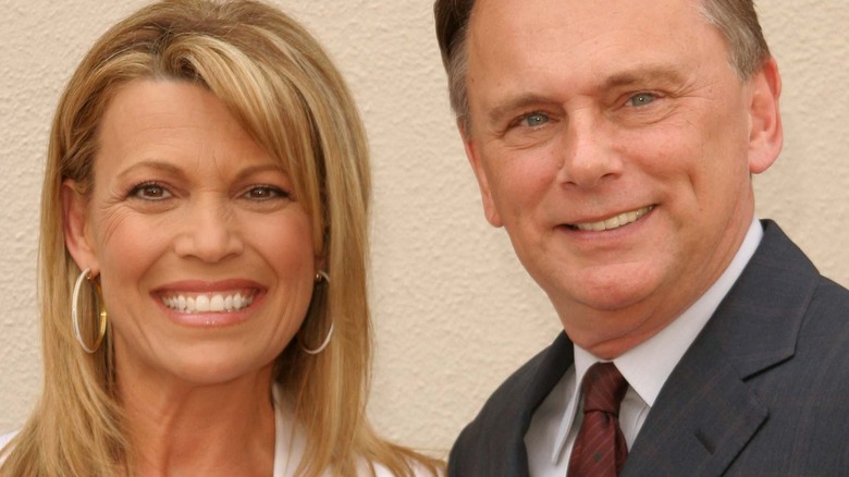 Pat Sajak and Vanna White of Wheel of Fortune