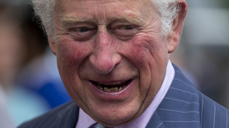 Prince Charles smiling