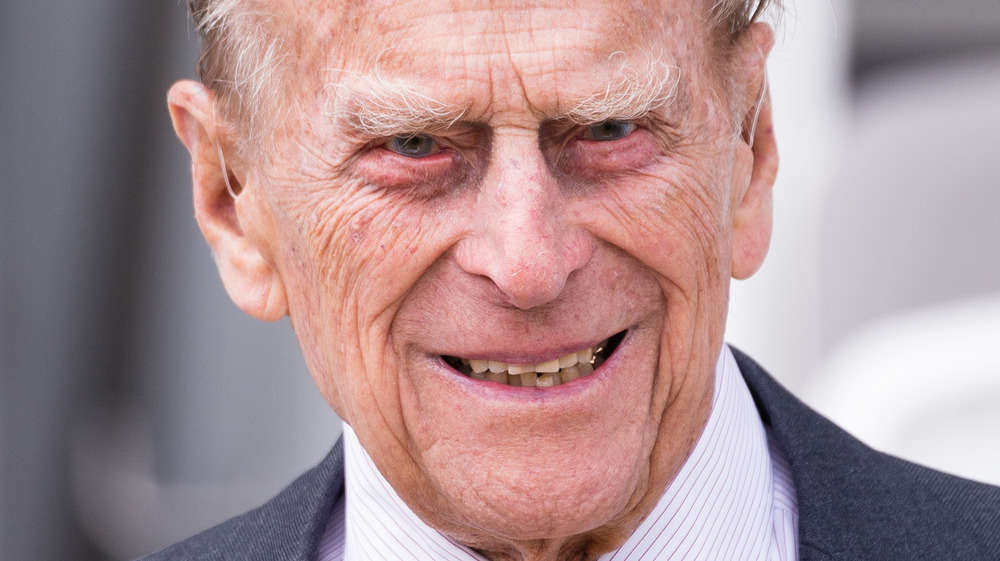 Prince Philip smiling