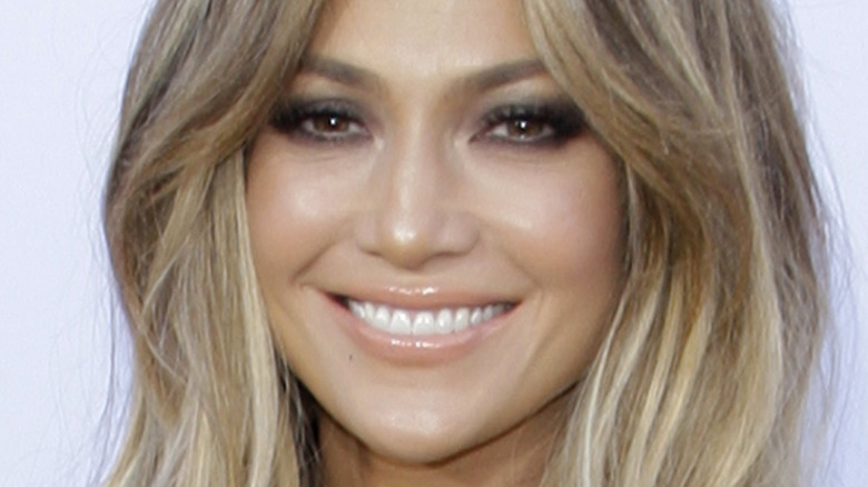 Jennifer Lopez smiling